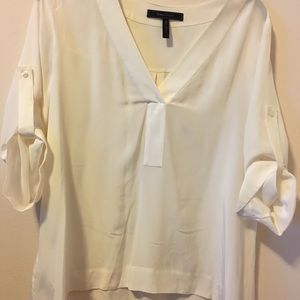 BCBGMAXAZRIA SILK BLOUSE , S , NEW NO TAG